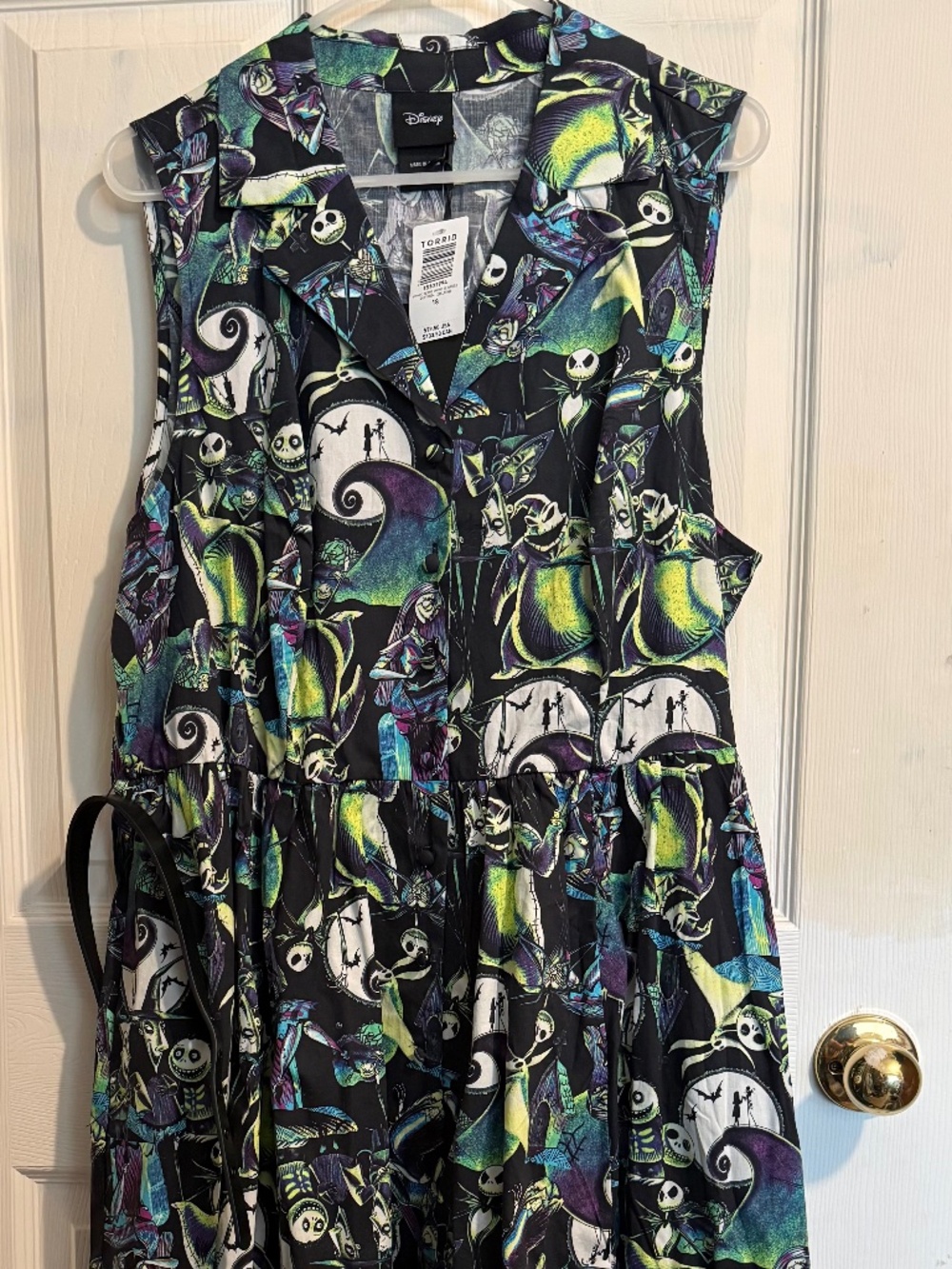 Torrid NBC Nightmare Before Christmas Dress. Sz 18